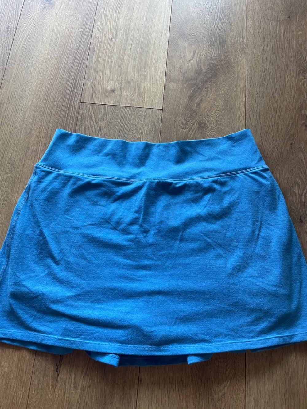 Vuori Bright Blue Athletic Skort with Wide Waistband